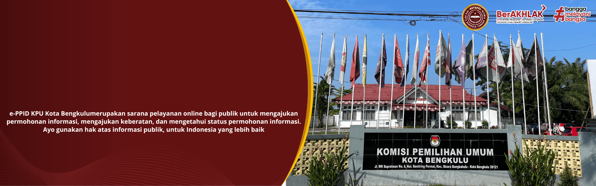 SELAMAT DATANG DI LAYANAN e-PPID KPU Kota Bengkulu